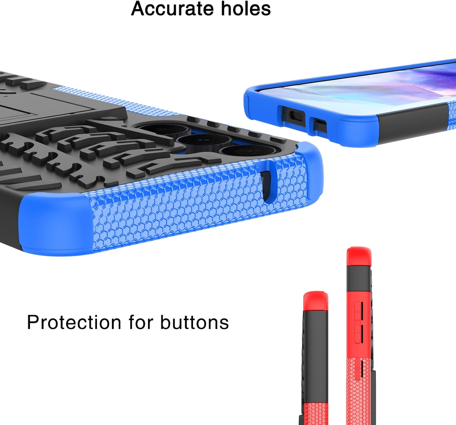 Funda para Xiaomi Redmi Note 10 Pro 5G, Funda para Xiaomi Poco X3 GT 5G 21061110AG Case 2 en 1 con Kickstand Cases Cover Negro