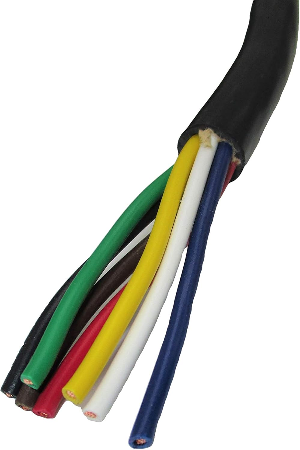 POLLAK - Cable de extensión de 7 vías para remolque 1 pies - Imagen 4