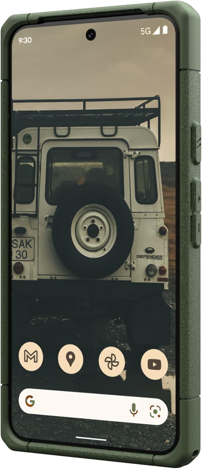 URBAN ARMOR GEAR UAG – Funda protectora hecha para Google Pixel 8, color verde oliva verde oliva, delgada, resistente a los impactos, resistente a