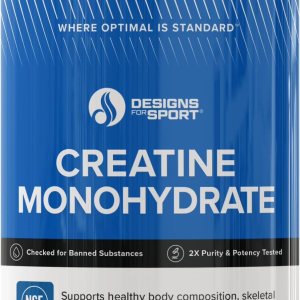 Designs for Sport Monohidrato de creatina en polvo Suplemento de creatina deportiva certificado por la NSF para apoyar la recuperación muscular, Designs for Sport Monohidrato de creatina en polvo Suplemento de creatina deportiva certificado por la NSF para apoyar la recuperación muscular,