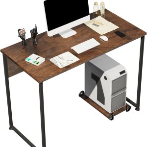 Escritorio de computadora de 47 pulgadas, escritorio pequeño para oficina en casa, escritorio de estilo moderno y simple, escritorio de estudio para Escritorio de computadora de 47 pulgadas, escritorio pequeño para oficina en casa, escritorio de estilo moderno y simple, escritorio de estudio para