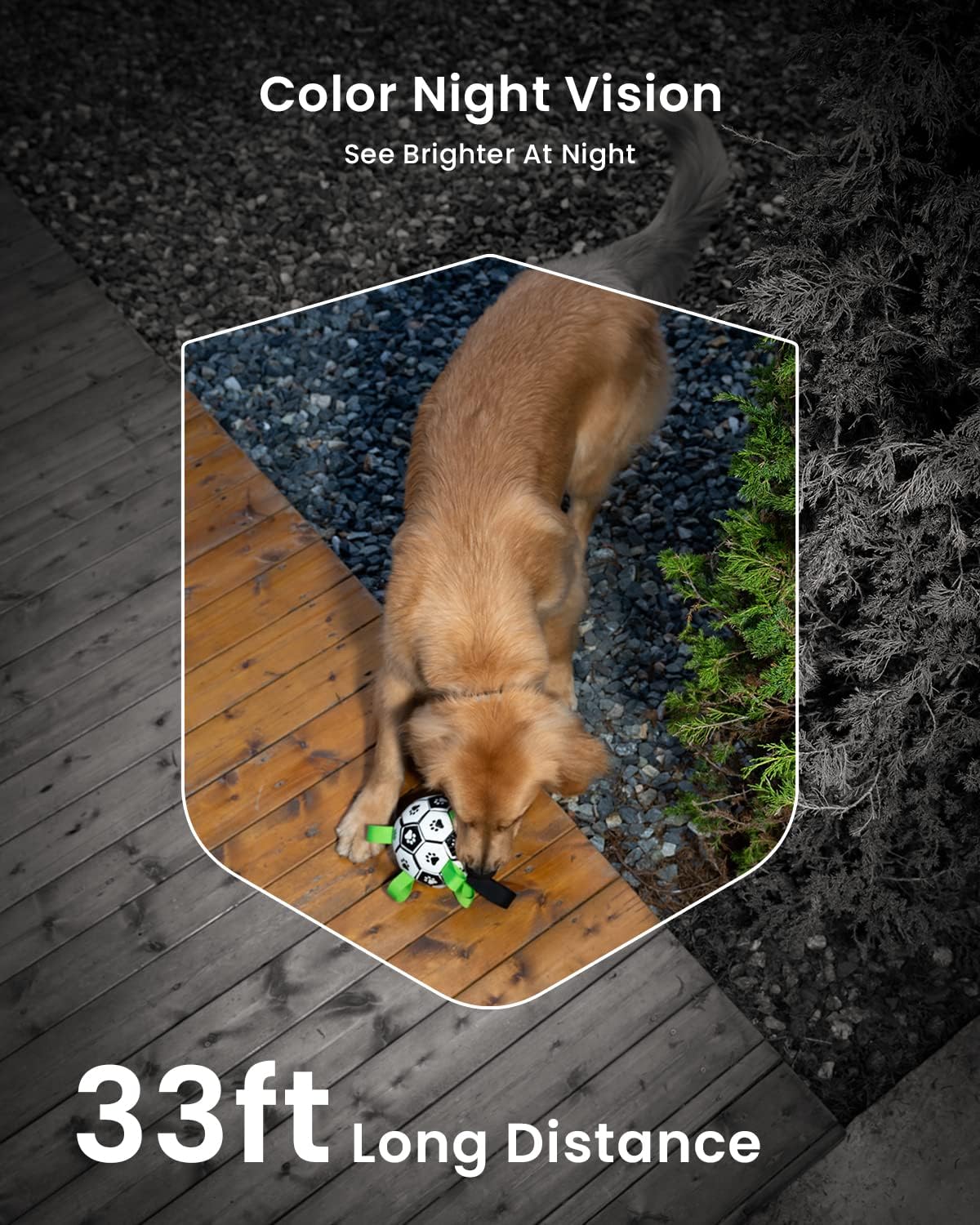 ieGeek – Cámaras de seguridad solares inalámbricas para exteriores, paquete de 2 cámaras con batería WiFi 2K para vigilancia del hogar, cámara