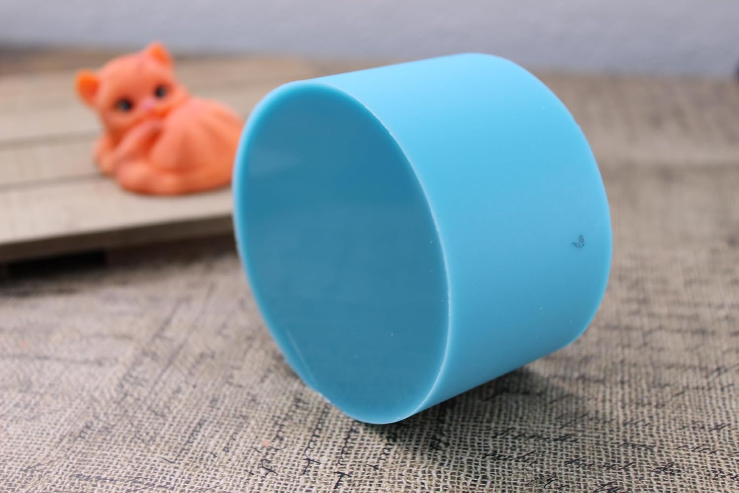 Molde 3D de silicona para hacer jabón, molde animal, molde de silicona para gatos, molde lindo para hacer jabón
