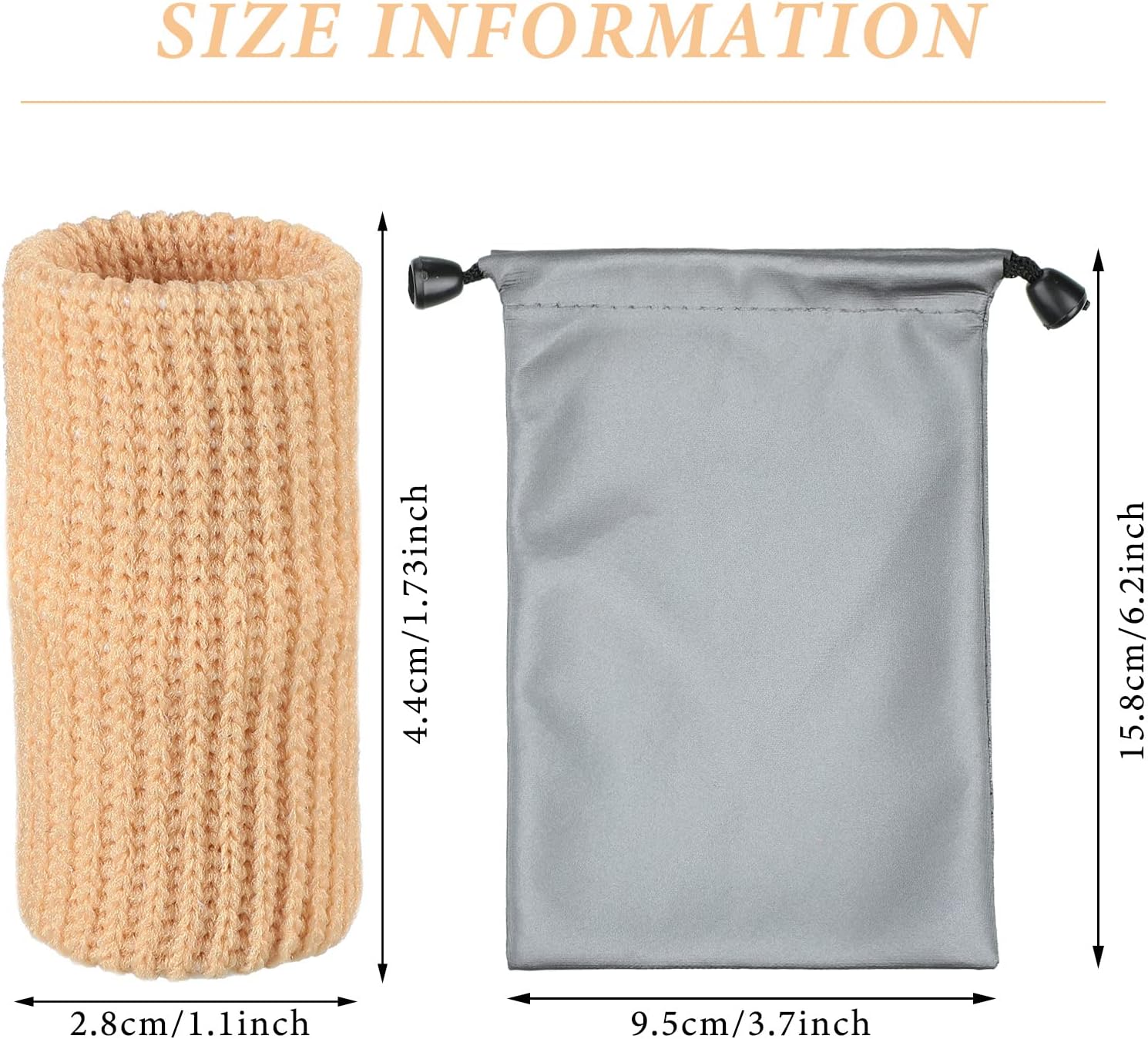 30 fundas para dedos con 1 bolsa de almacenamiento, protector de soporte de férula para el pulgar, cinta elástica transpirable para aliviar el
