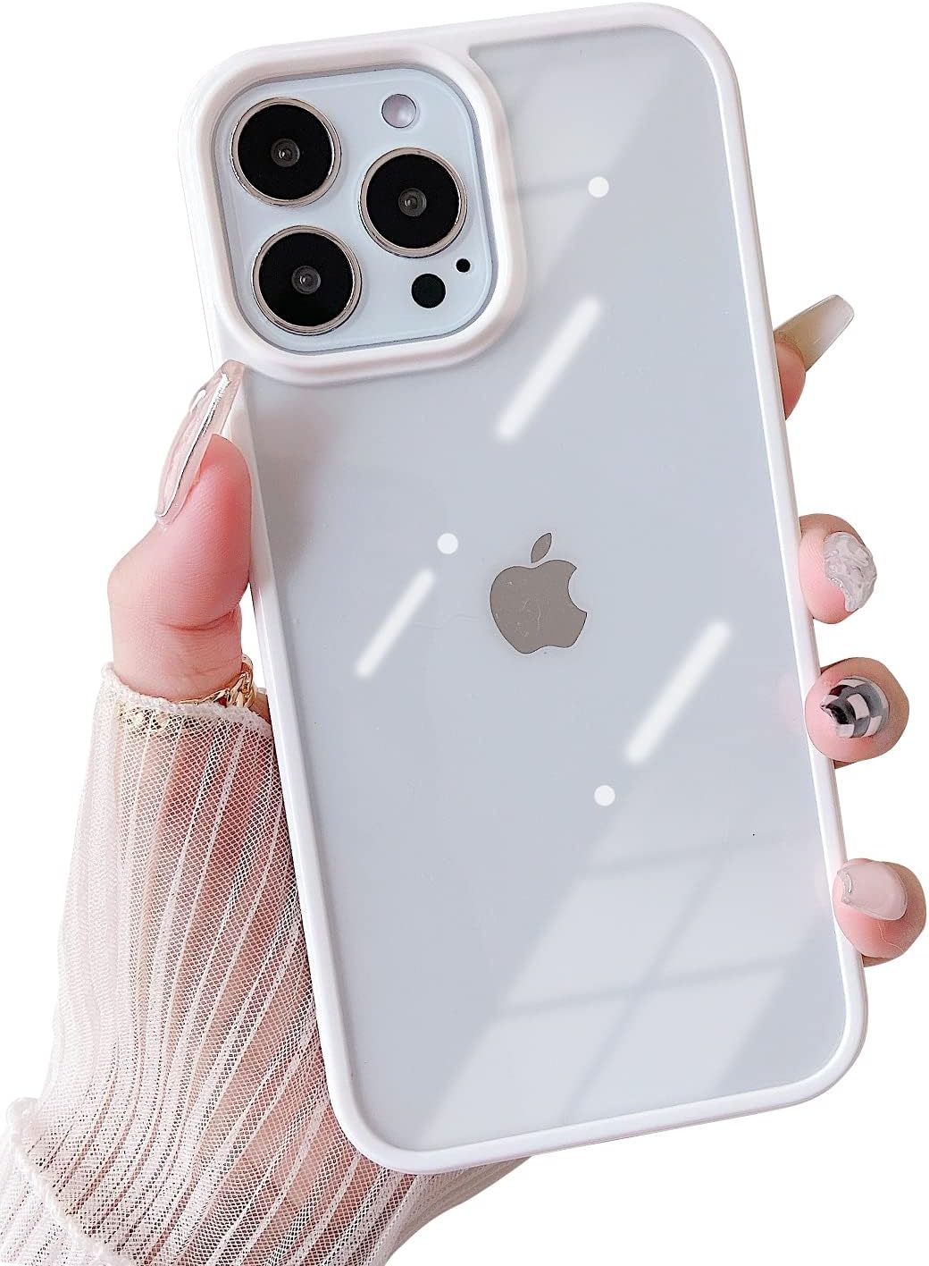 ZTOFERA Funda transparente para iPhone 15 Pro, funda protectora transparente para niñas bonitas, suave, ultra delgada, antiarañazos, para iPhone 15