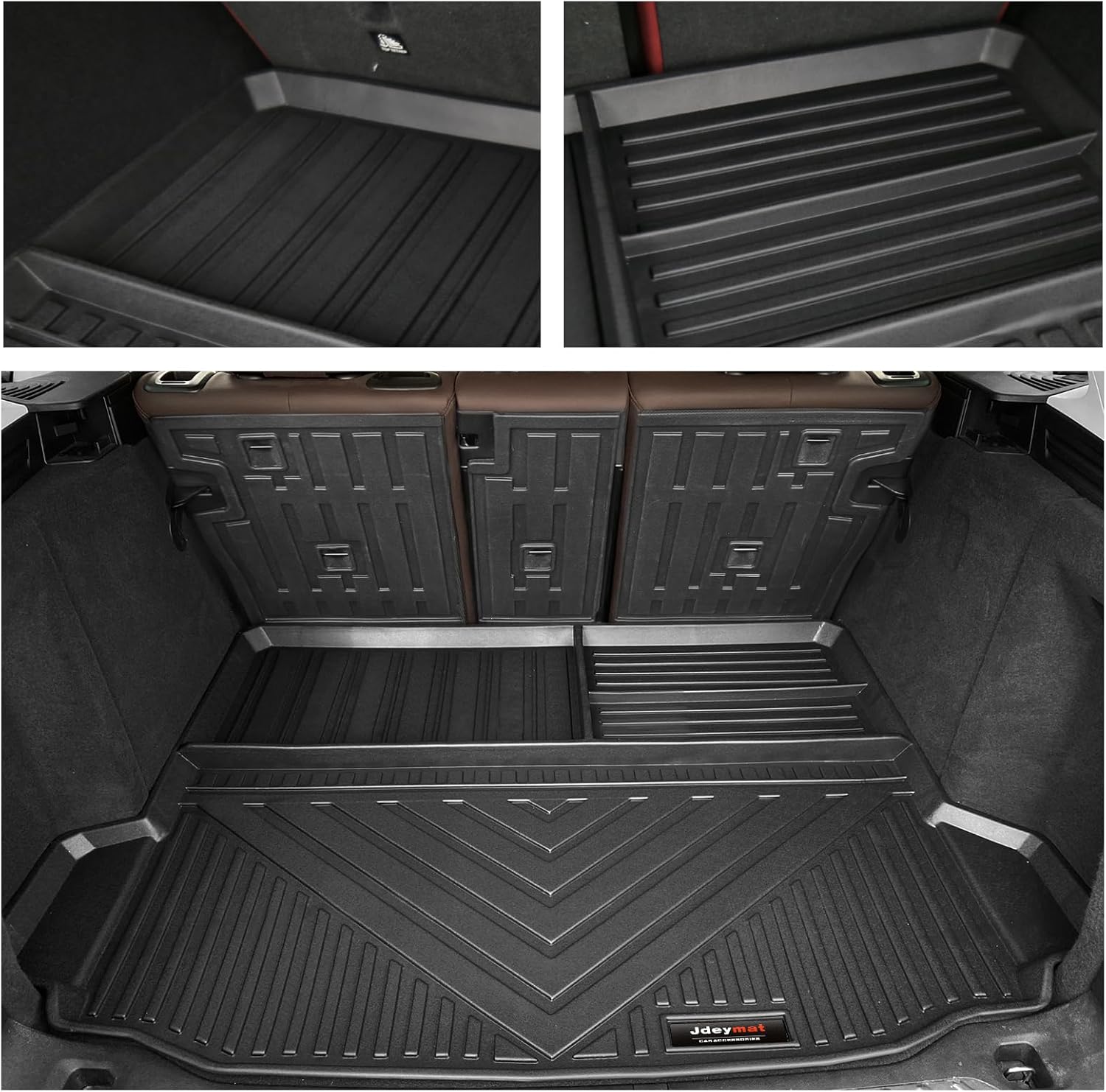 Alfombrillas de suelo y forro de carga para maletero compatibles con BMW X3 2018-2024, alfombrilla para respaldo de asiento trasero, para todo tipo