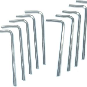 ZDingTech Juego de 10 llaves Allen de 332, juego de llaves hexagonales de 332 pulgadas, llave de puerta Allen en forma de L con brazo largo. ZDingTech Juego de 10 llaves Allen de 332, juego de llaves hexagonales de 332 pulgadas, llave de puerta Allen en forma de L con brazo largo.