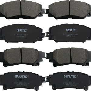 Pastillas de freno de cerámica delanteras y traseras de repuesto para Toyota Prius V D1210 D1391 2012-2017 Pastillas de freno de cerámica delanteras y traseras de repuesto para Toyota Prius V D1210 D1391 2012-2017