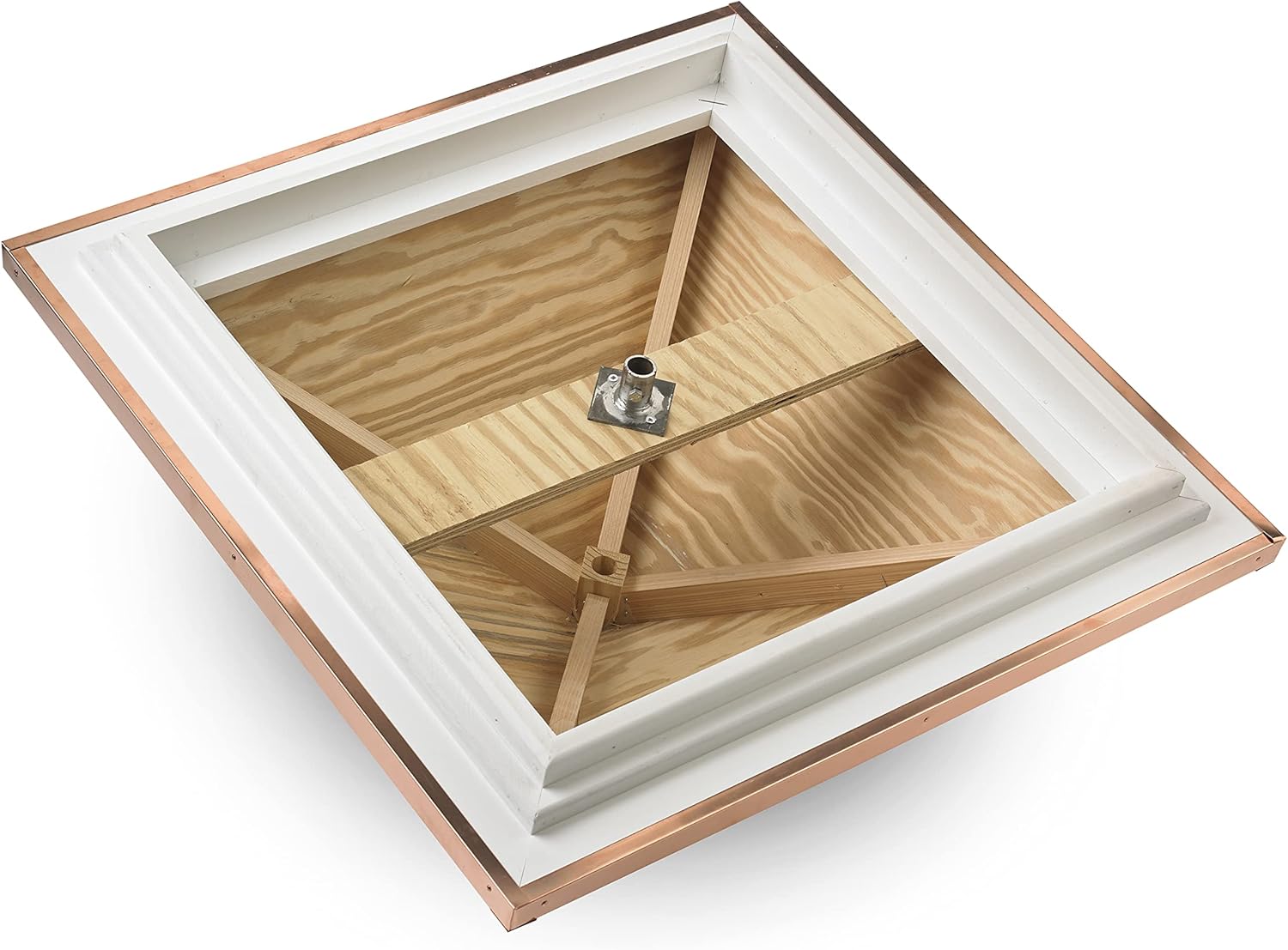Good Directions, Inc. 410 Weathervane and Finial Installing Inside, Good Directions Cupola Mount, plateado