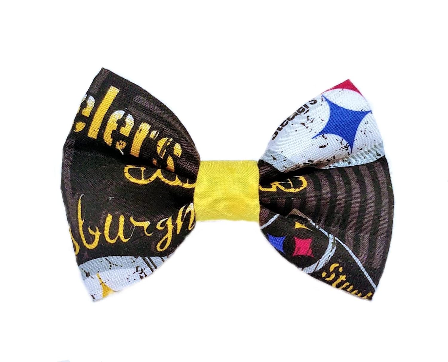 Dog Bow Tie Steelers – Medium