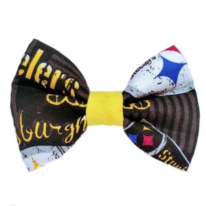 Dog Bow Tie Steelers – Medium Dog Bow Tie Steelers – Medium
