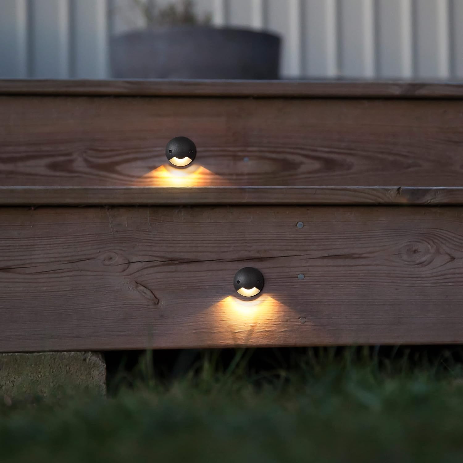 Well Lights Landscape Light Outdoor In Ground Floor Lights Low Voltage LED 2W ACDC 12V 24V Warm White Waterproof IP67 Aluminium Single Side Lighting
