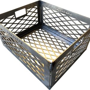 Cesta de carbón para barbacoa de 12 x 10 x 6 pulgadas, vertical horizontal o UDS ahumador Cesta de carbón para barbacoa de 12 x 10 x 6 pulgadas, vertical horizontal o UDS ahumador