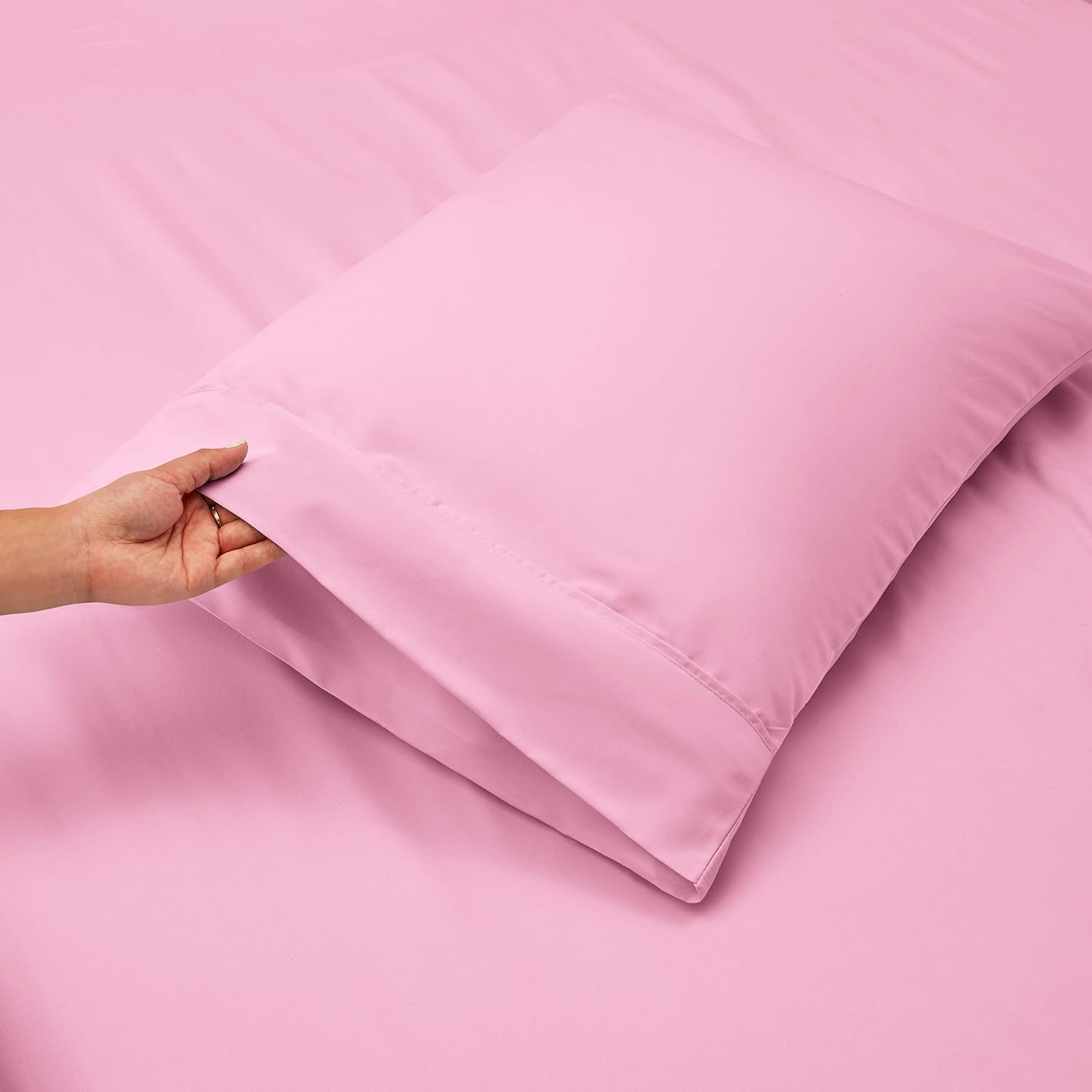 Nestl Bedding – Sábanas de bolsillo extraprofunda con 6 piezas, para colchones de 18 a 24.0 pulgadas, sábanas de cama ultraprofundas de hotel