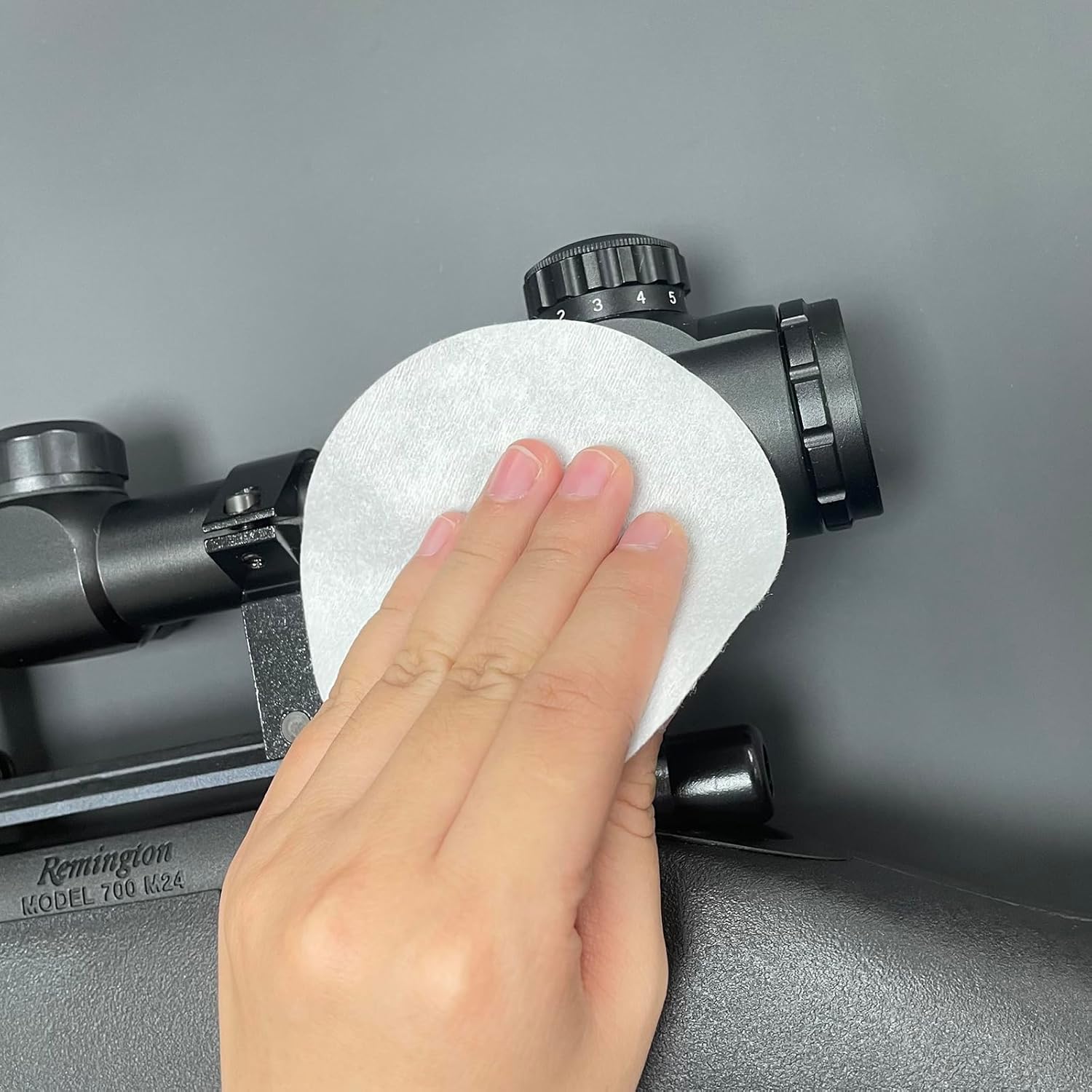 1000 Pcs Round Square Thicker Gun Cleaning Patches Pad Gun Wipes for Rifle Shotgun Pistol Maintenance .22 Caliber, 6mm, 6.5mm, 7mm, 9mm, 410 Ga, 12