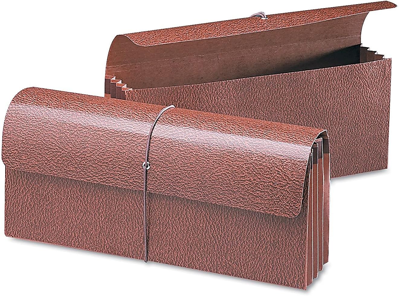 Smead 71350 Cartera Exp de 3 12 pulgadas 12 x 5 Redrope Impreso