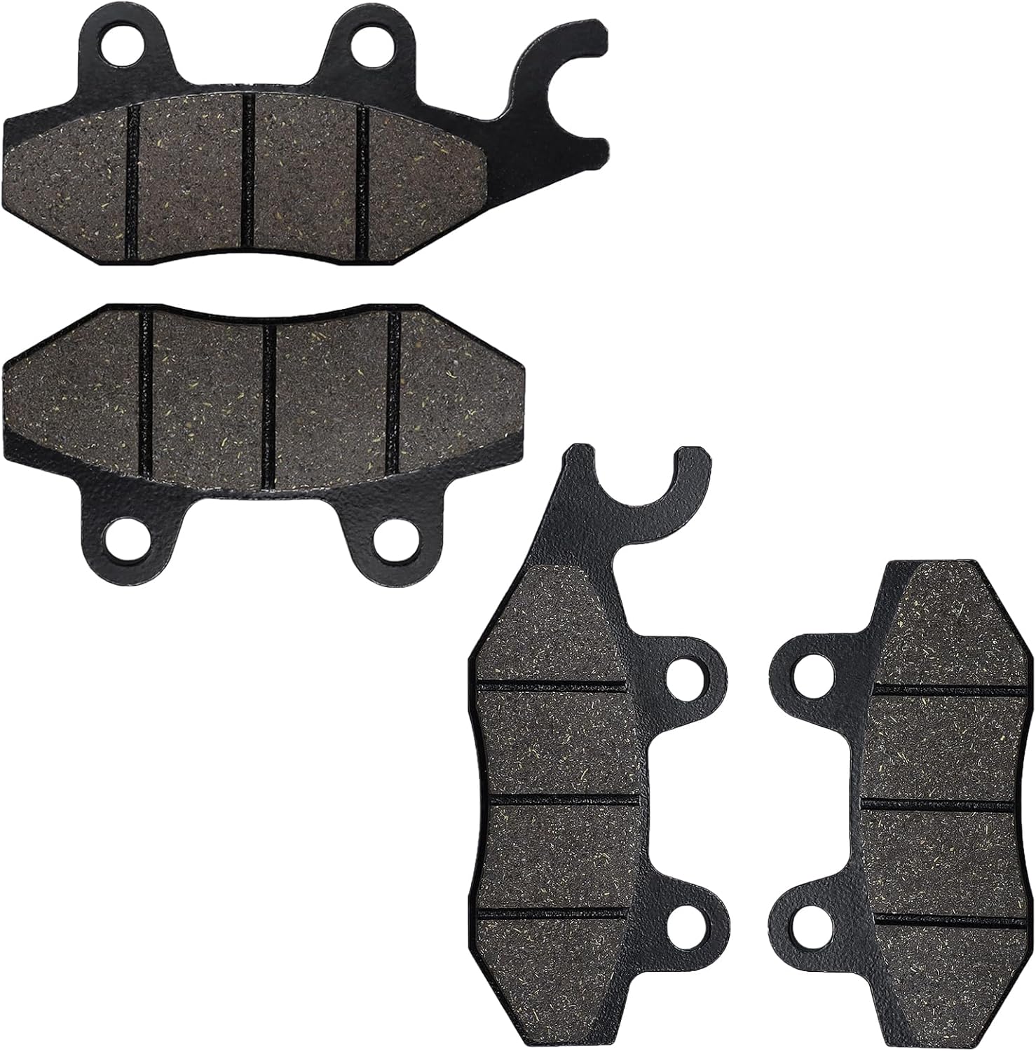 Pastillas de Freno Delantero y Trasero para Kawasaki Teryx 4 800 750 Bayou 400 300 Brute Force 750 650 para Yamaha Rhino 450 660 700