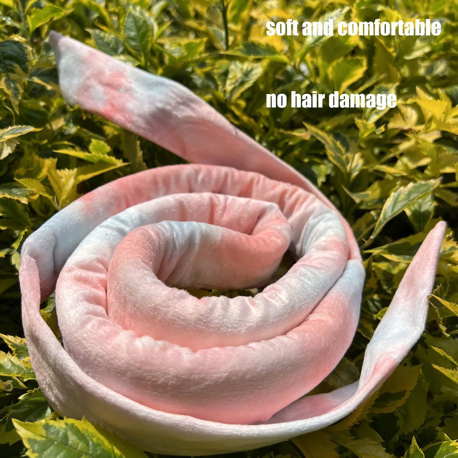 Diadema de barra rizadora sin calor, rizadores de pelo para dormir, cinta de rizo sin calor, rizadores sin calor para mujeres, rodillos de pelo para