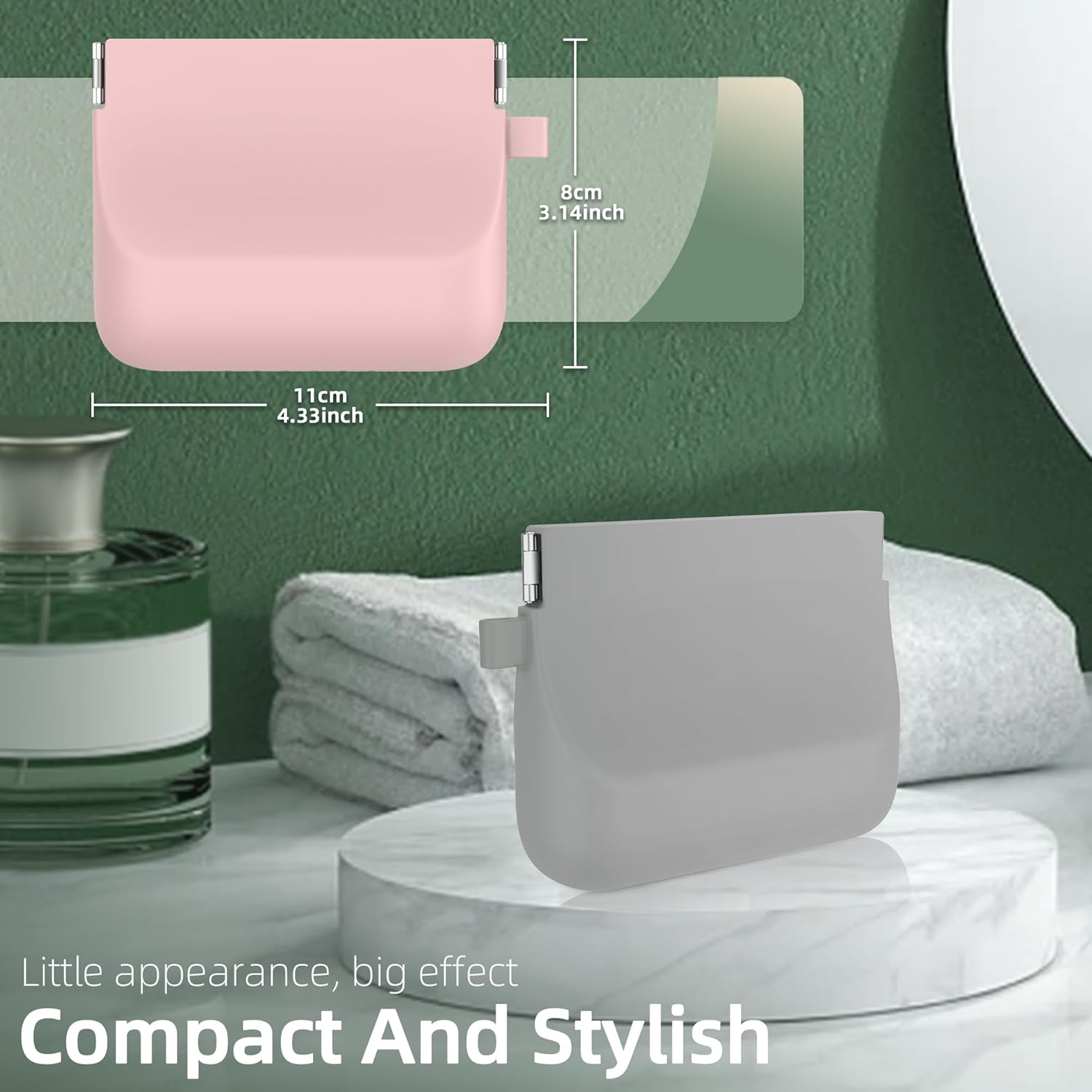 Nearockle Paquete de 2 fundas de silicona con cordón, funda suave para dentaduras postizas con orificios de ventilación compatibles con Invisalign,