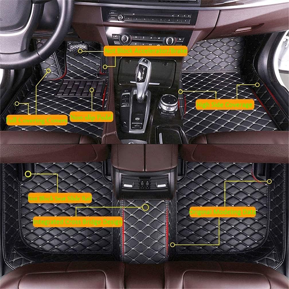 Alfombrillas de auto para Chevrolet Aveo2008-2010 años de cobertura completa, almohadilla para pies para todo tipo de clima, antideslizante,