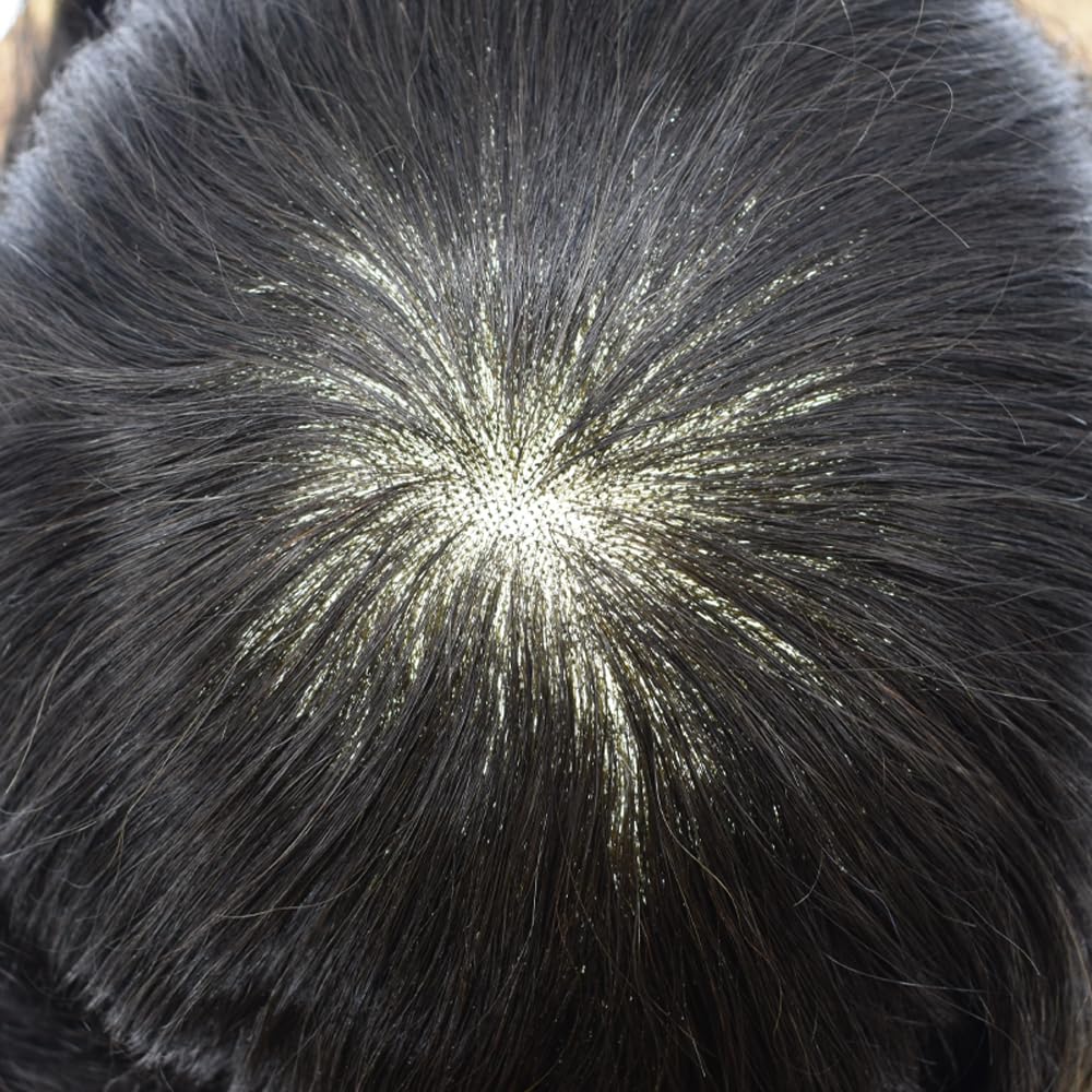 Tupé para hombre para hombre, sistema de cabello humano real, repuesto para hombres, mono fino, sistema de cabello para hombre, protesis capilar