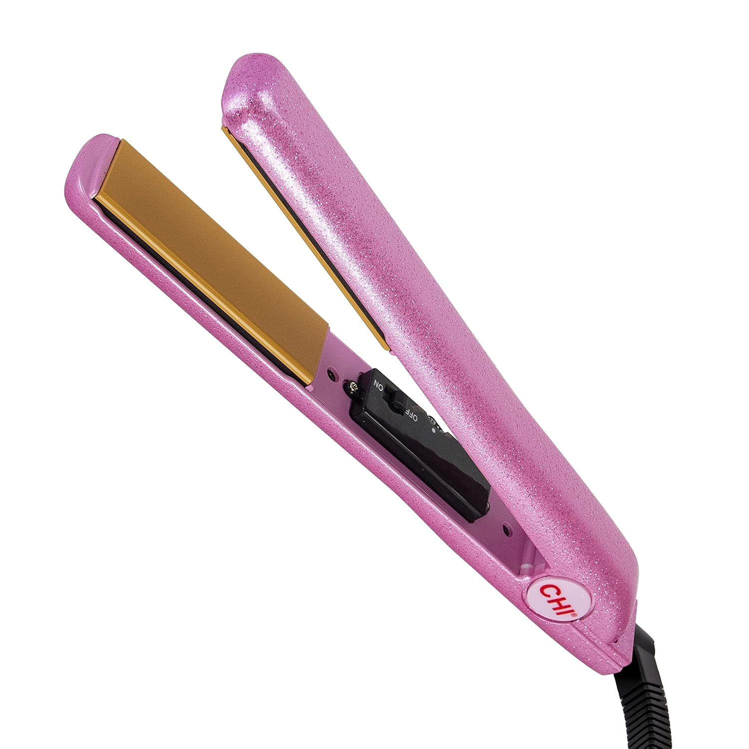 CHI Plancha plana de cerámica original para alisar el cabello, platos de 1 pulgada, todo ese brillo, alisador de pelo profesional modelo de salón