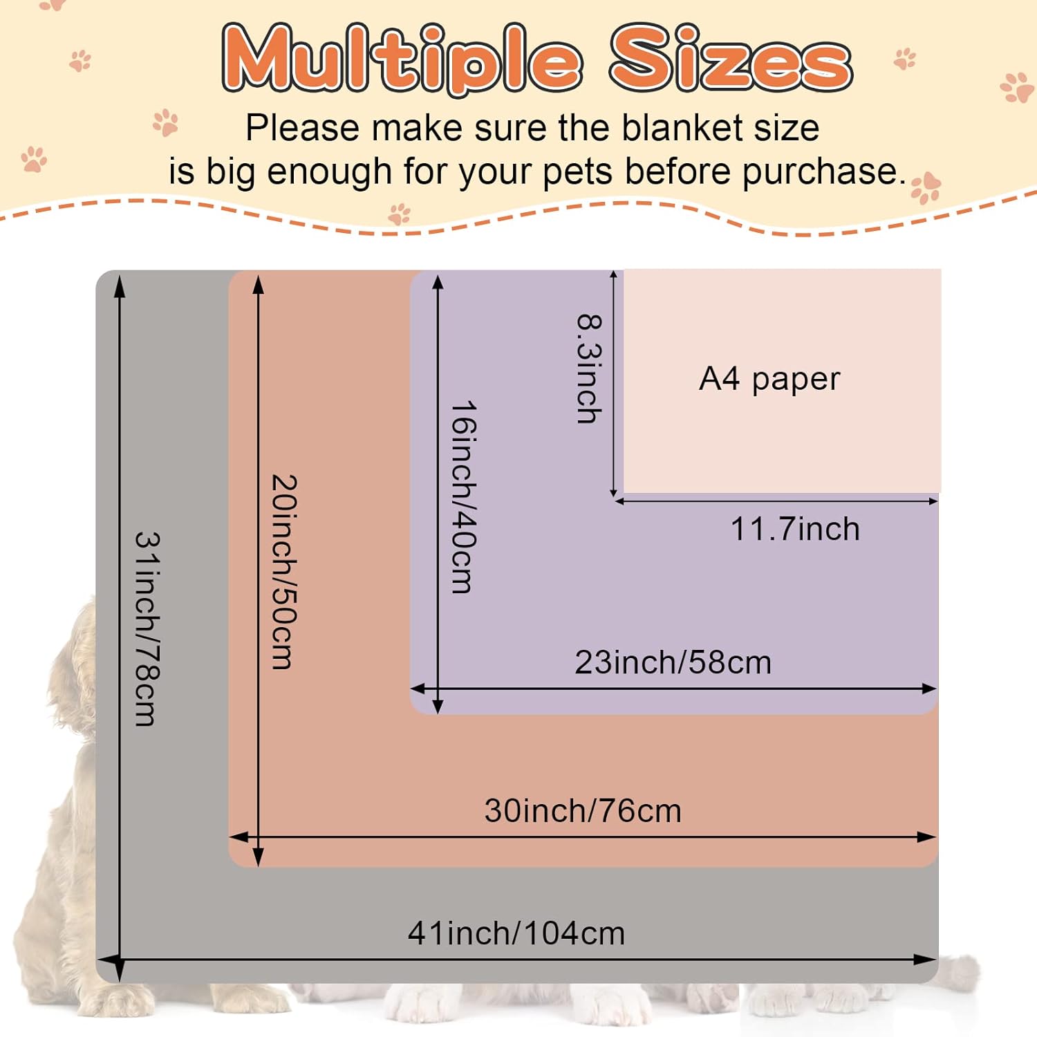 1 paquete de 3 mantas para perros medianos, manta de forro polar suave para perro, manta cálida para dormir, manta gris con bonito estampado de