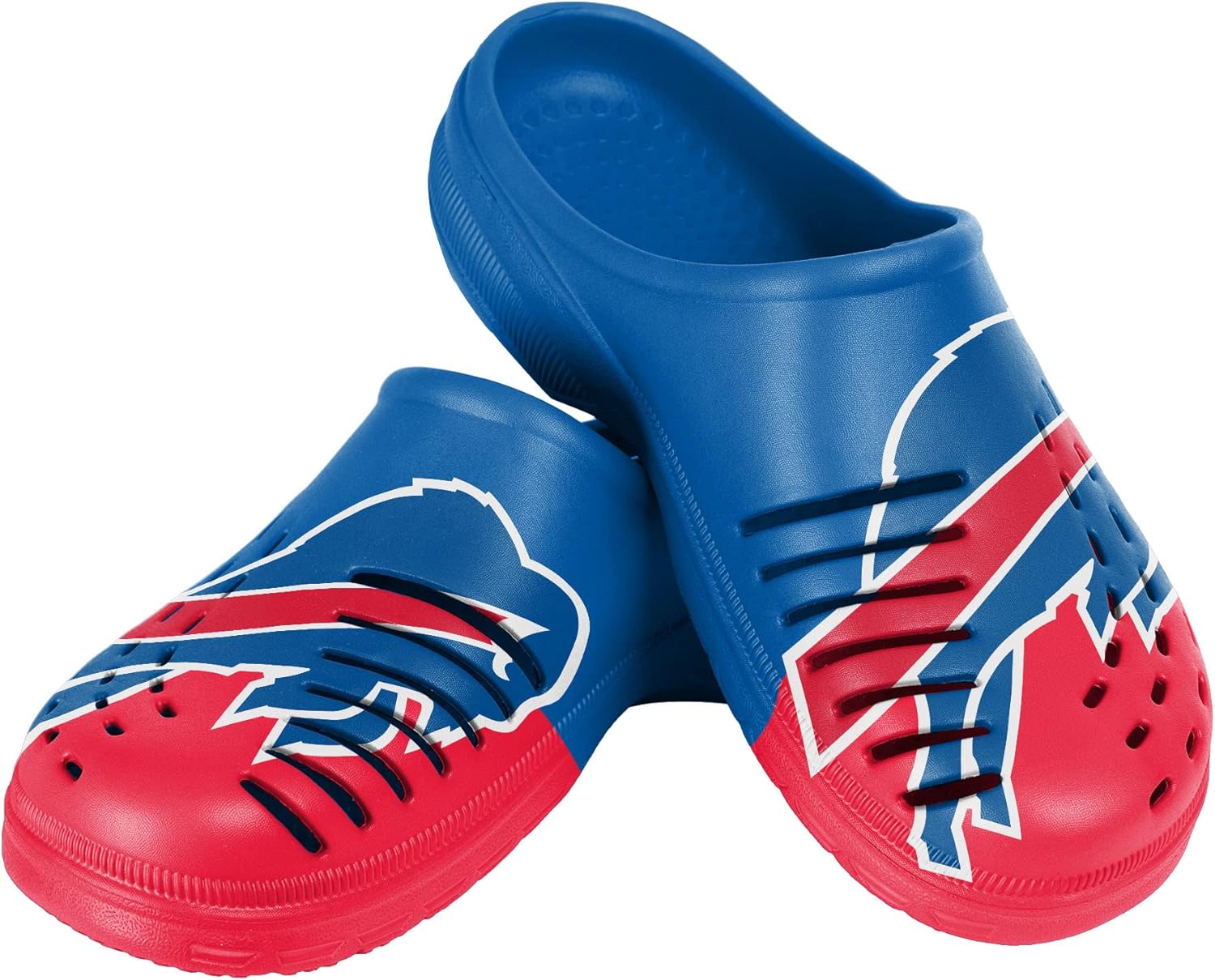 FOCO – Sandalias de agua de jardín con logotipo de equipo de la NFL, para hombre