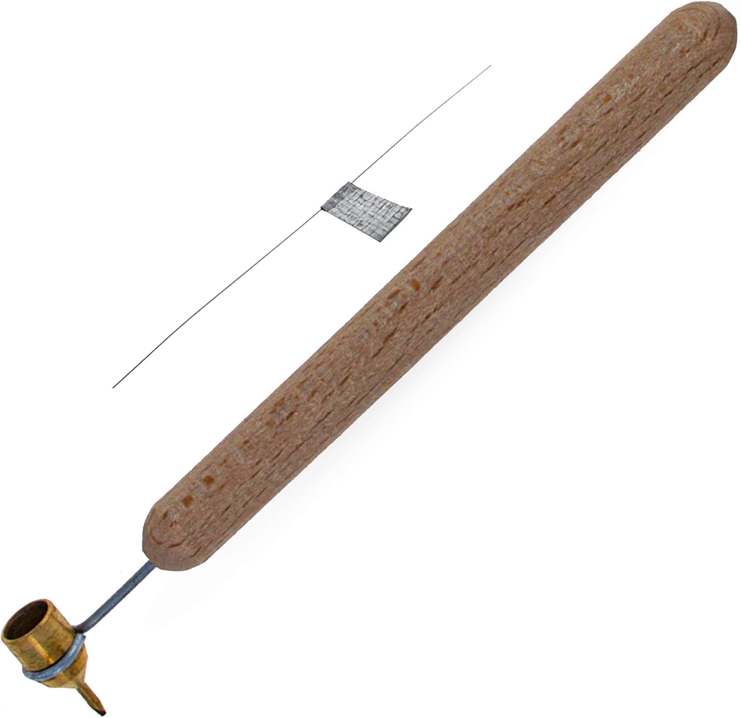 Mango de madera con punta de latón pesado de 0.020 in (pluma de cera caliente)