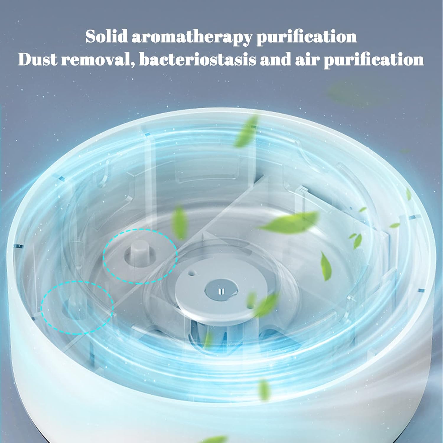 2-in-1 Multifunctional Air Purifier Ashtray, Ashtrays for Cigarettes Outdoor Indoor, Cool Ashtrays, Air Purifier Ashtray with Filter, Portable Ash