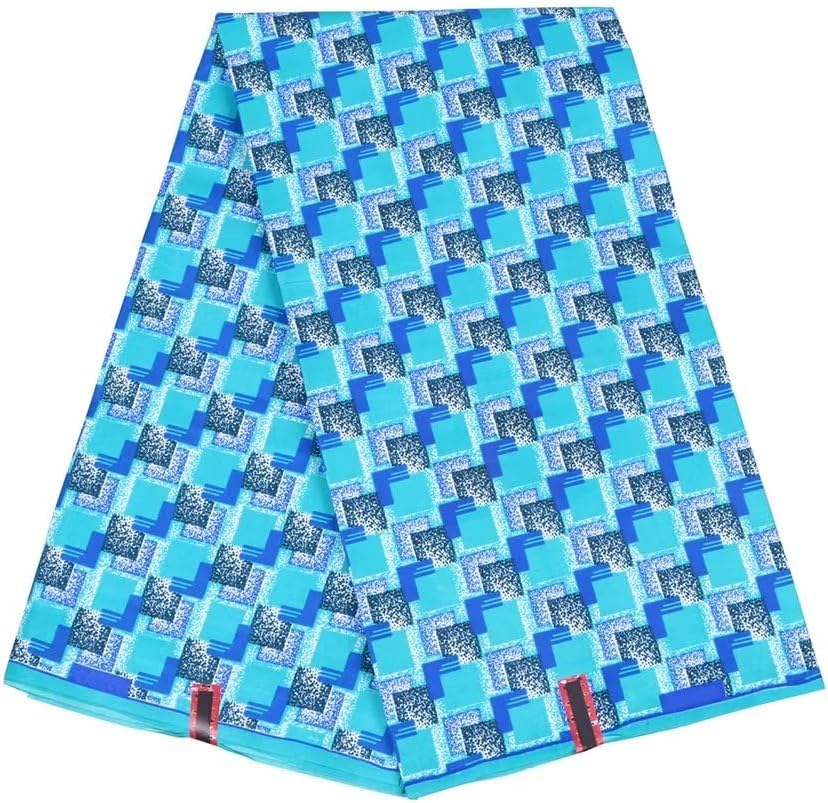 Tela africana 6 yarda impresa tela africana Ankara tela de cera para vestido de fiesta
