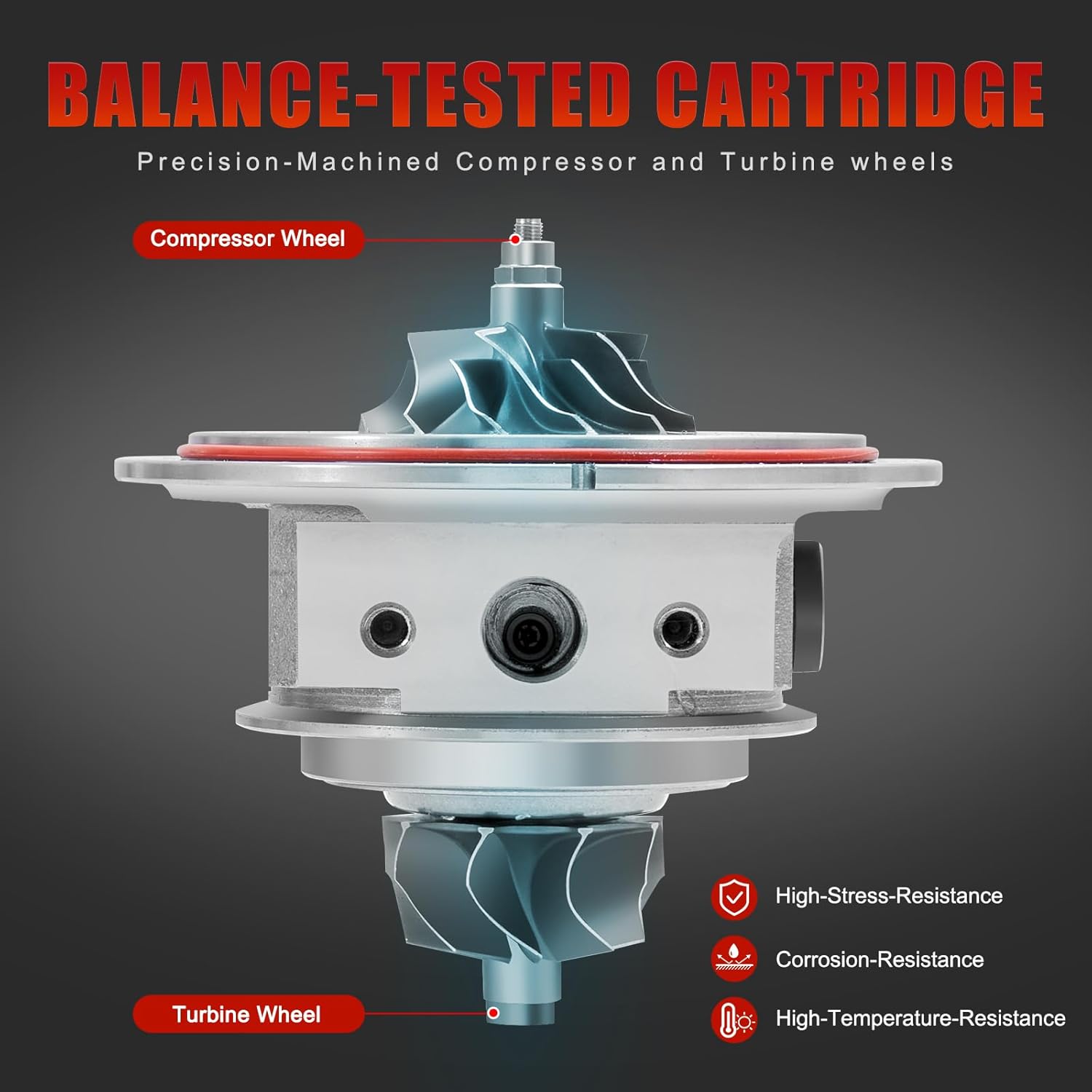 Turbocompresor de 1.4 L con juntas Kits de reparación compatibles con Chevy Chevrolet Cruze 2011-2019 2012-2020 Sonic 2013-2021 Trax 2013-2021 Buick