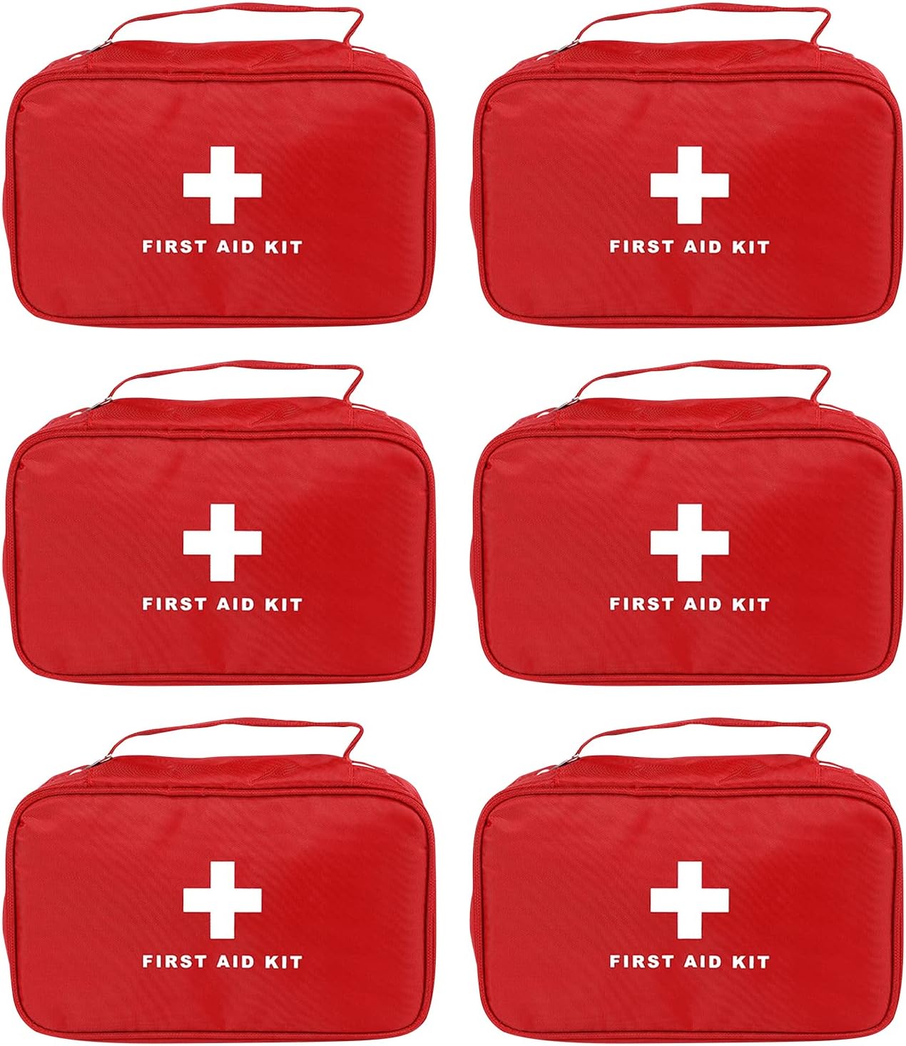 AOUTACC Bolsa de primeros auxilios vacía, impermeable, duradera, bolsa vacía con cremallera, bolsa de emergencia para primeros auxilios para el