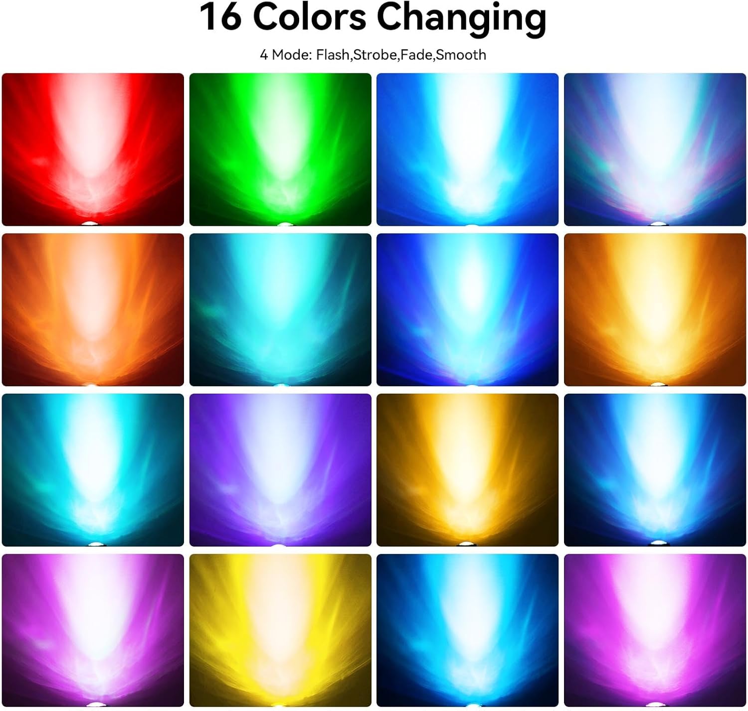 Luces de estanque de colores con temporizador, luces de fuente RGB IP68, luz impermeable para estanque, luces de paisaje regulables al aire libre