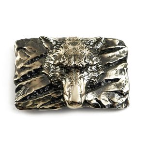 Belt buckle Fenrir Wolf, Handmade Old Norse Scandinavian viking mithology werewolf solid German silver belt buckle Belt buckle Fenrir Wolf, Handmade Old Norse Scandinavian viking mithology werewolf solid German silver belt buckle