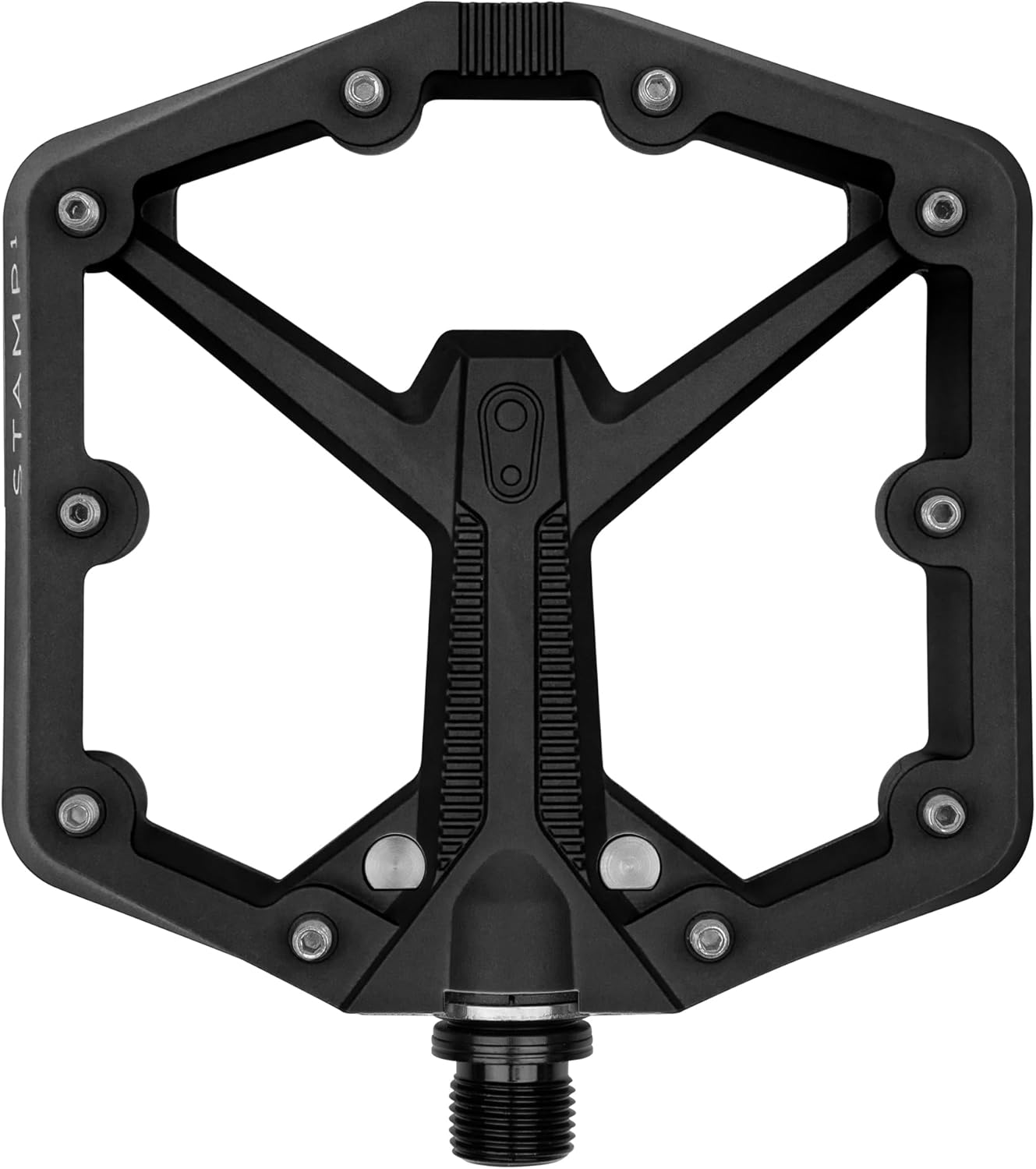 Crankbrothers Stamp – Pedal para bicicleta BMX y MTB perfil mínimo, agarre ajustable