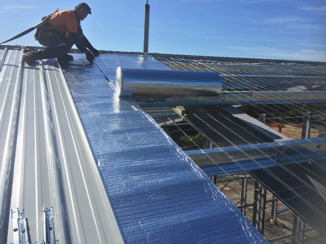 Edificio reflexivo blanco de Warehouse de la barrera de vapor del aislamiento de la espuma 400sf (4×100)