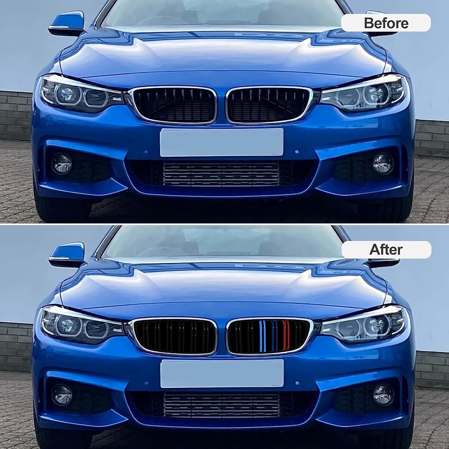 ATPOEN – Parrilla frontal F32 para BMW Serie 4 M4 F80 F82 F83 F32 F33 F36 430i 428i 435i 440i 2014 2015 2016 2017 2018 2019 2020 ATPOEN Front Grill