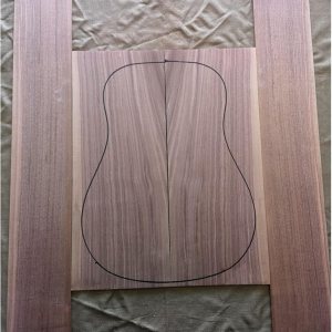 Cuerpo de guitarra sin terminar, 1 juego de guitarra trasera y lateral, kit de guitarra de 41 pulgadas, material de fabricación de guitarra (color Cuerpo de guitarra sin terminar, 1 juego de guitarra trasera y lateral, kit de guitarra de 41 pulgadas, material de fabricación de guitarra (color