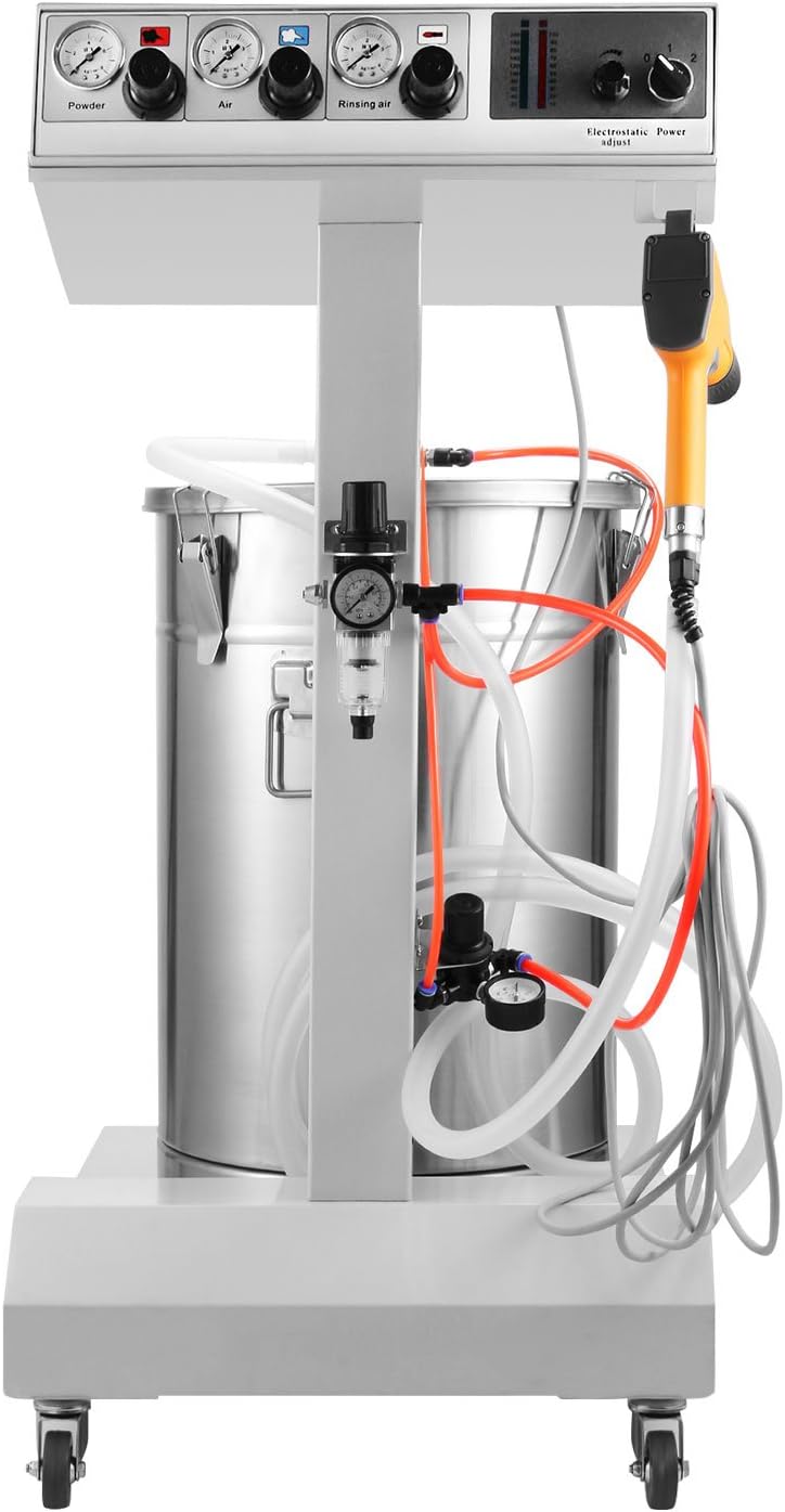 Vevor 50W 45L Mophorn máquina de recubrimiento electrostática en polvo