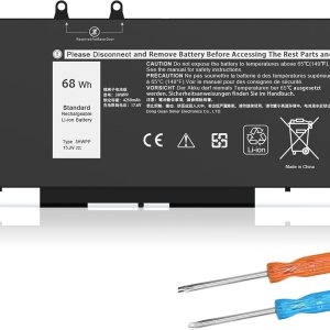 Batería de repuesto para laptop Inspiron 7706 2 en 1, 17 75007506 2 en 1, color negro Dell Latitude 5401 5410 5411 5501 5510 5511 Precision 3541 Batería de repuesto para laptop Inspiron 7706 2 en 1, 17 75007506 2 en 1, color negro Dell Latitude 5401 5410 5411 5501 5510 5511 Precision 3541