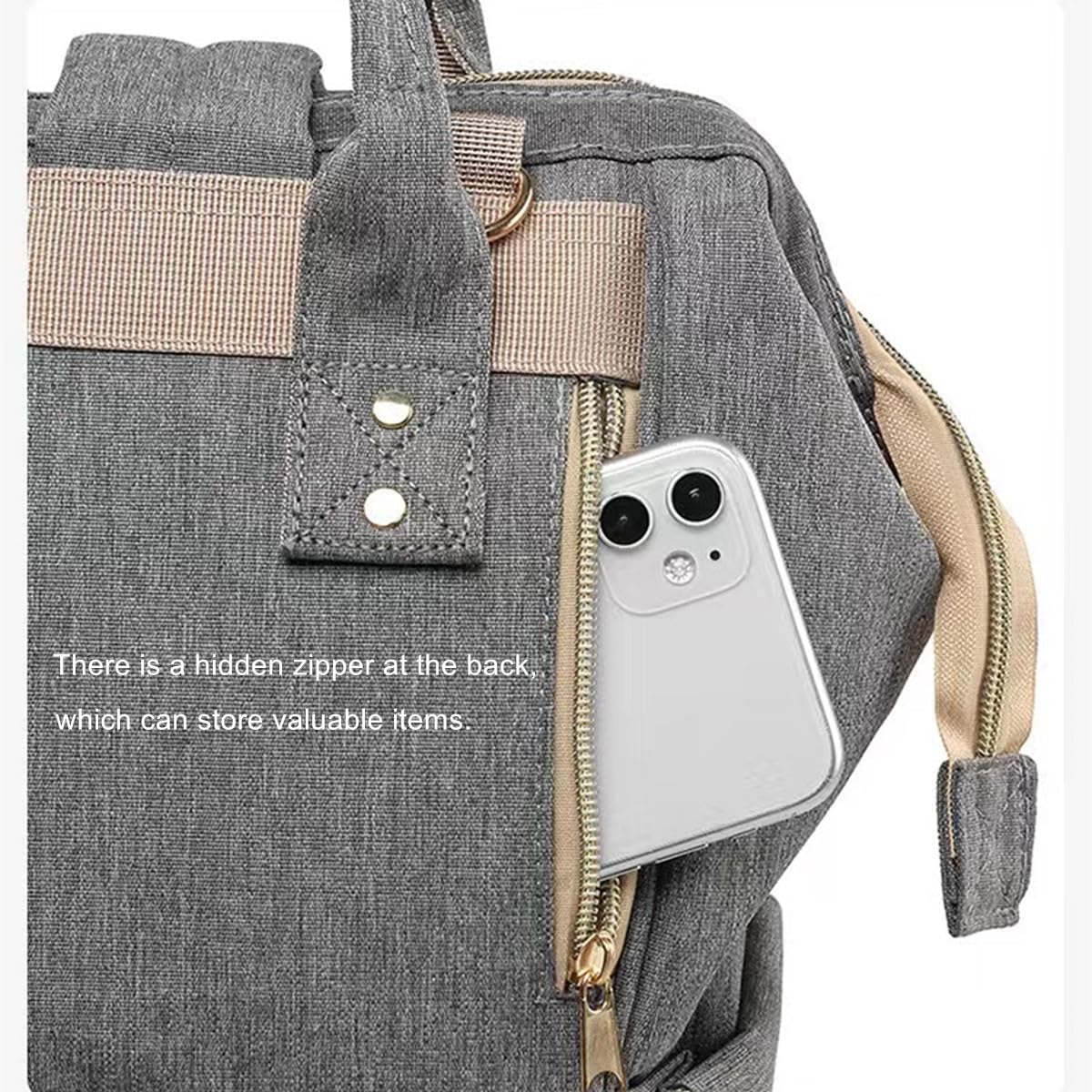 Mochila de pañales para bebé, bolsas de pañales multifunción para bebés, mochila de viaje para papá y mamá, bolsa de pañales para bebés niños y