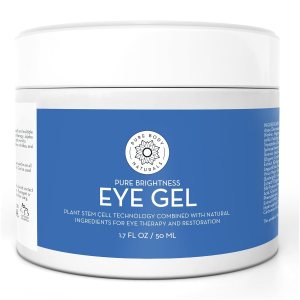 Pure Body Naturals Gel de ojos que desafía la edad para arrugas y círculos, crema de ojos para tratamiento de bolsas debajo de los ojos, 1.7 onzas Pure Body Naturals Gel de ojos que desafía la edad para arrugas y círculos, crema de ojos para tratamiento de bolsas debajo de los ojos, 1.7 onzas