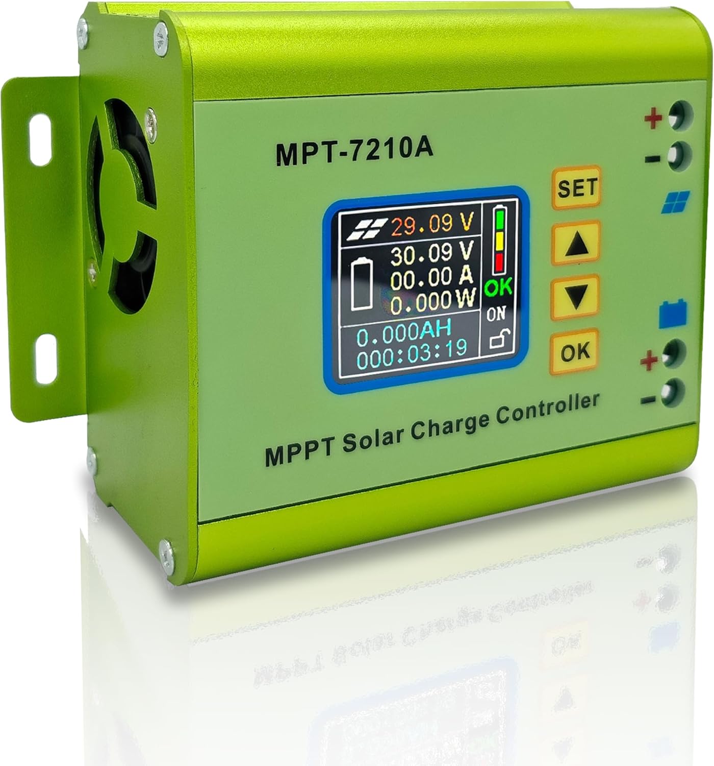 MPT-7210A 24V36V48V60V72V MPPT Cargador de Batería Solar Panel Controlador de Carga Digital 10A Módulo de Voltaje de Aumento