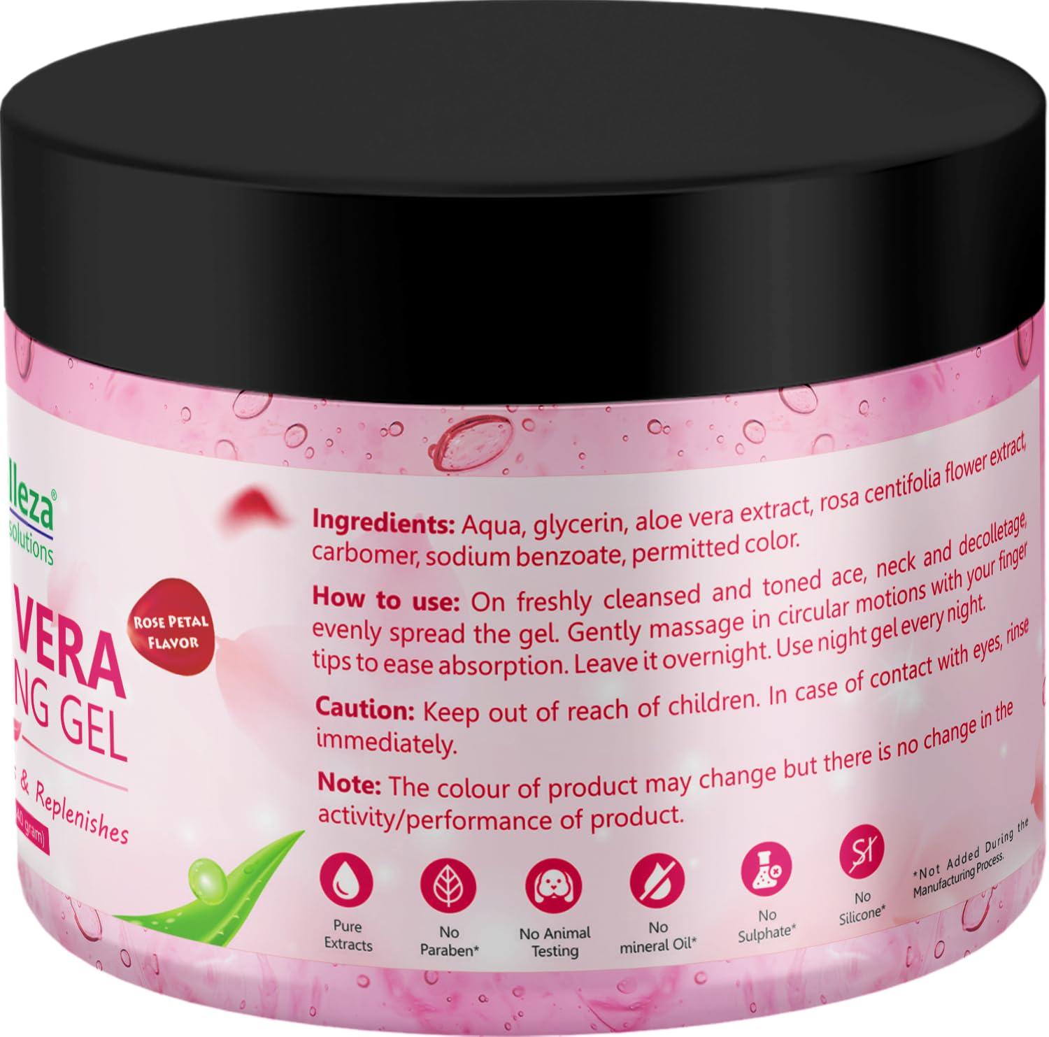 Gel calmante de aloe vera de aloe 100% puro recién cortado, grande, 12 onzas, vegano, sin perfume, para cara, piel, cabello, alivio de quemaduras