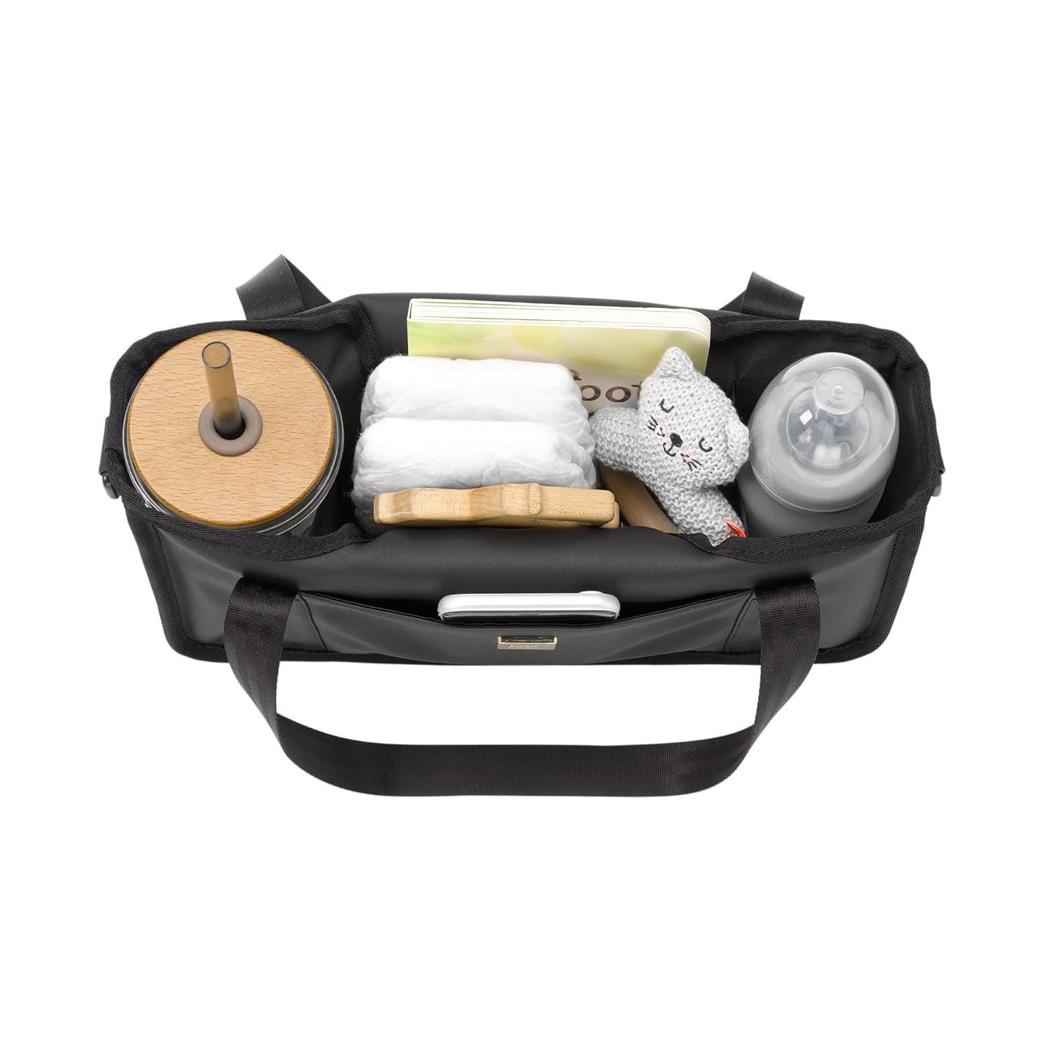 Petunia Pickle Bottom Wander Carrito para cochecito  Carrito de bebé perfecto para mantener todo organizado  Múltiples posiciones de transporte  Se
