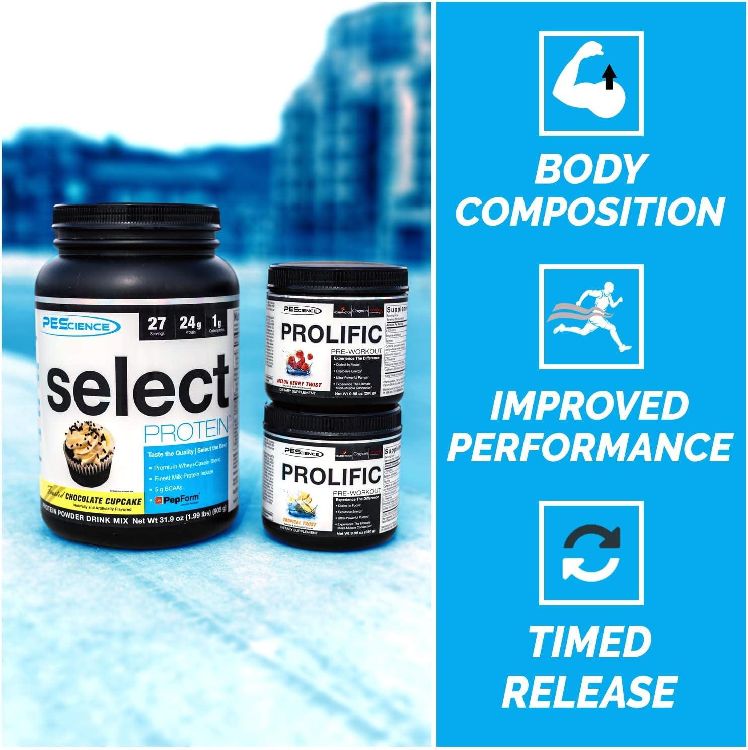 PEScience Select Protein – Proteína en polvo bajo en carbohidratos, Snickerdoodle, 55 porciones, apta para dieta cetogénica y sin gluten