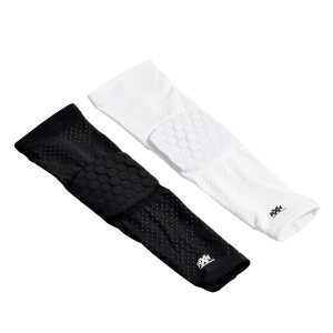 Reaction Gear – Mangas de compresión con coderas (negro, grande) Reaction Gear – Mangas de compresión con coderas (negro, grande)