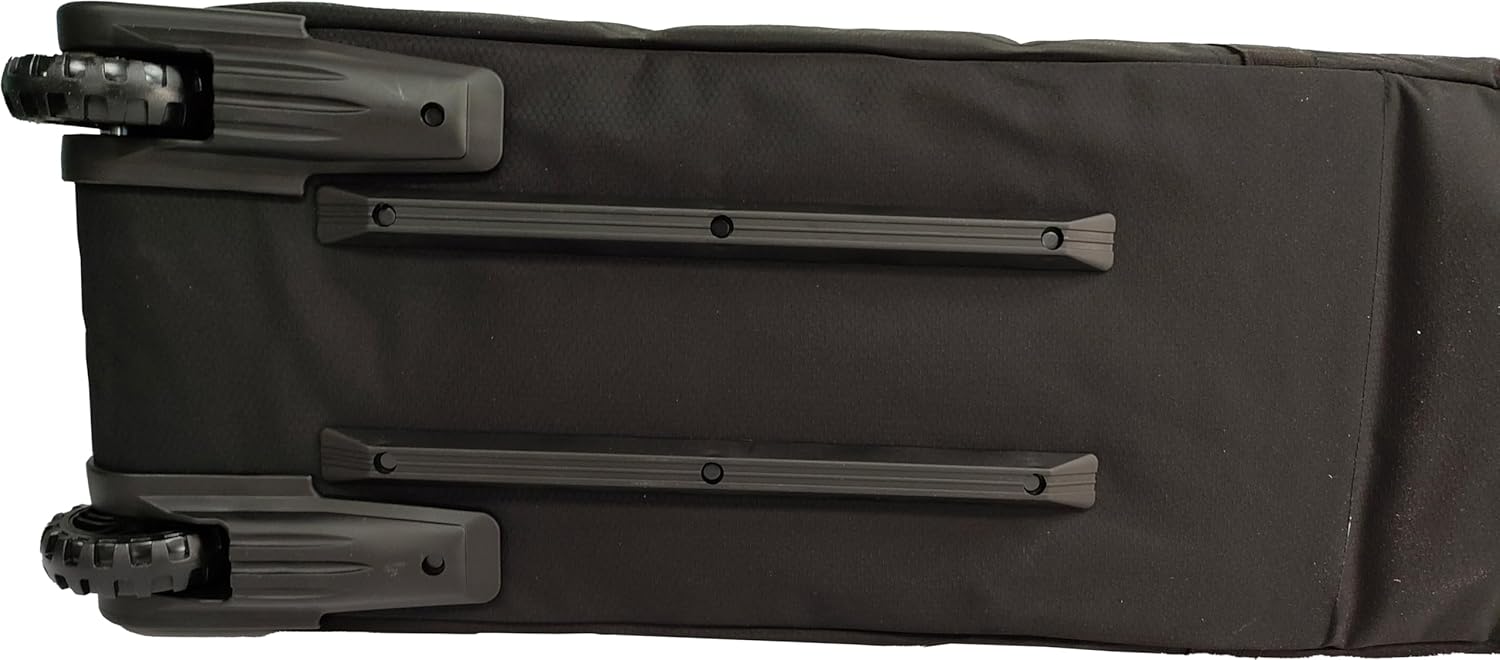 Element Equipment Bolsa de esquí acolchada con ruedas Ultimate Double – Bolsa de viaje de doble rodillo de alta calidad