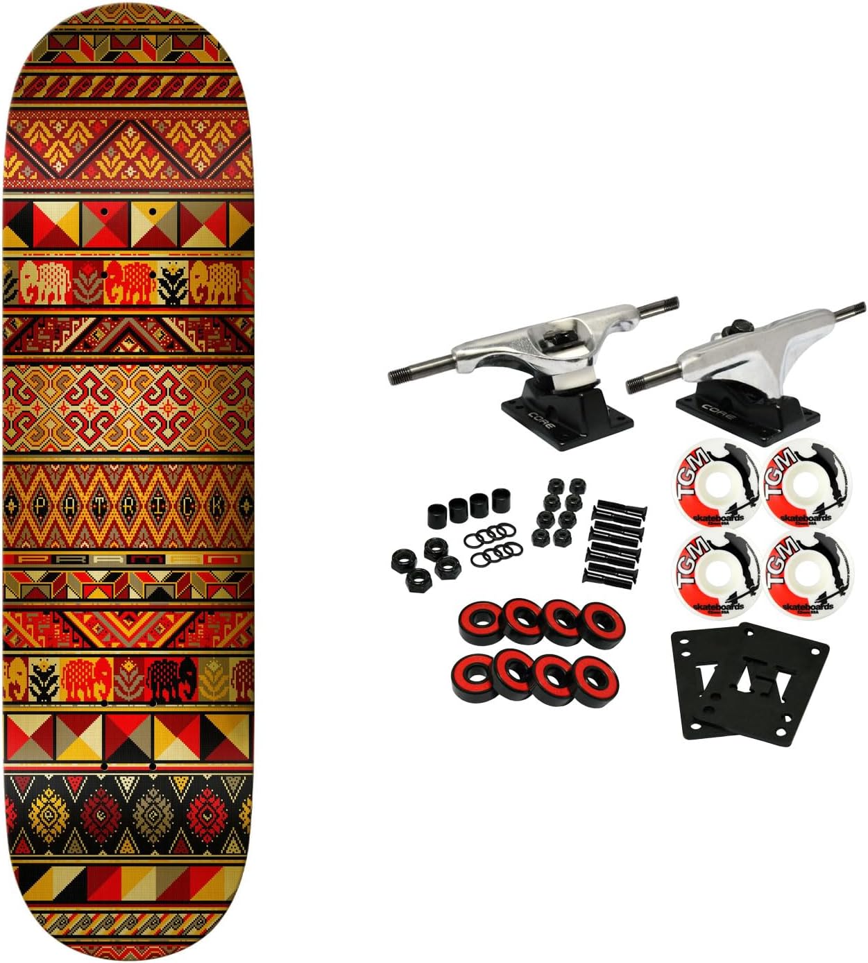 Real Skateboard Complete Praman Silk 8.38″ x 32.25″